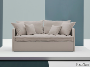 BEACH - Sectional fabric sofa bed with removable cover _ Frauflex