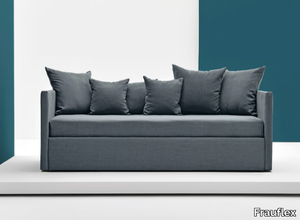 PARTY - Sectional fabric sofa bed with removable cover _ Frauflex