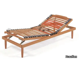 MAXIMA VERSIONE MANUALE - Slatted adjustable multi-layer wood bed base _ Frauflex