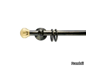 EROS - Iron and brass curtain rod _ Frandoli