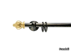 IMPERO - Iron and brass curtain rod _ Frandoli