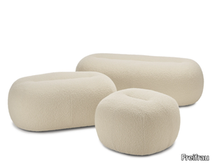 NANA - Upholstered fabric pouf _ Freifrau