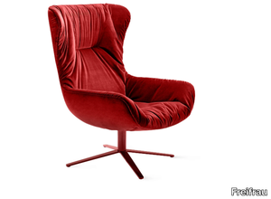 LEYA WINGBACK CHAIR - Wing fabric armchair _ Freifrau