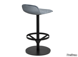 LEYA COUNTERSTOOL LOW - Swivel upholstered barstool _ Freifrau