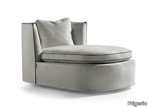 BESSIE LONGUE - Upholstered fabric day bed with removable cover _ Frigerio
