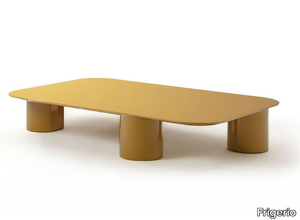 ELLY - Rectangular low lacquered wood coffee table _ Frigerio