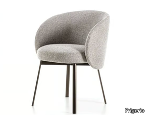 HUG - Fabric easy chair with armrests _ Frigerio