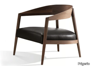 LIZZYE - Solid wood armchair with armrests _ Frigerio