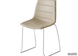 ALHAMBRA IS - Sled base upholstered chair _ GABER