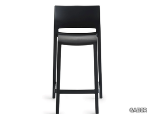 BAKHITA 76 - High stackable stool with footrest _ GABER