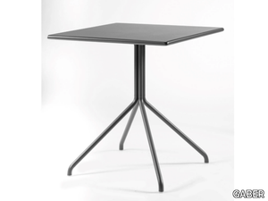 LOL - Square metal table _ GABER