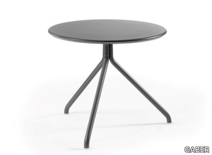 LOL - Round metal garden side table _ GABER