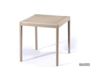 MINUSH - Square technopolymer coffee table _ GABER