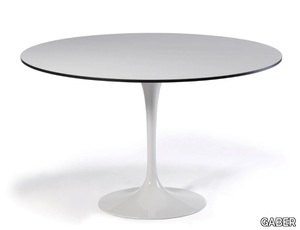 SATURNO - Round aluminium table _ GABER