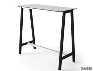 STEP - Rectangular high table _ GABER