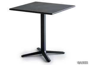 ARKET - Square metal table with 4-star base _ GABER