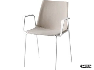 AKAMI ITB - Upholstered chair with armrests _ GABER