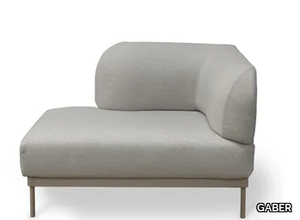 ETESIAN - Corner fabric armchair with removable cover _ GABER