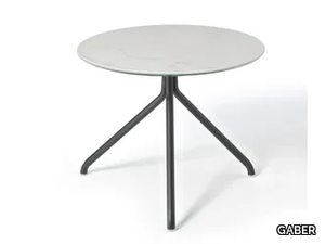 LOL PORCELAIN - Round porcelain stoneware coffee table _ GABER