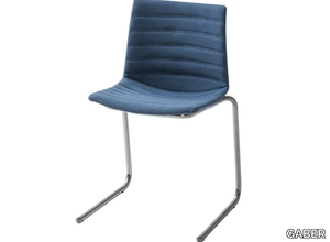 KANVAS Z FULL - Cantilever upholstered chair _ GABER