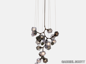 WELLES CENTRAL - LED blown glass pendant lamp _ GABRIEL SCOTT