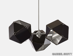 WELLES STEEL SPOKE - Metal pendant lamp _ GABRIEL SCOTT