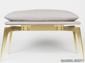 PRONG - Upholstered fabric bench _ GABRIEL SCOTT