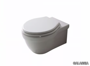 ETHOS - Wall-hung ceramic toilet _ GALASSIA