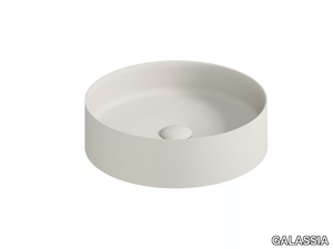 SMART B 7405 - Countertop round ceramic washbasin _ GALASSIA