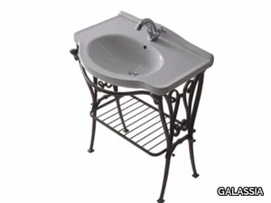 ETHOS 75 - Aluminium console sink _ GALASSIA