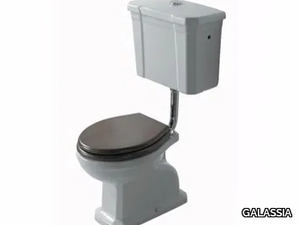 ETHOS - Ceramic toilet with external cistern _ GALASSIA