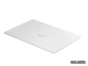 FOLIA - Anti-slip rectangular shower tray _ GALASSIA