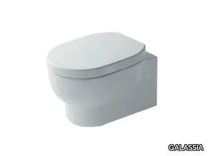 M2 46 - Wall-hung ceramic toilet _ GALASSIA