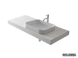 MEG11 5420 - Single MDF washbasin countertop _ GALASSIA