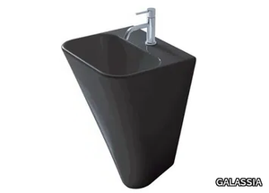 MEG11 5407NE - Wall-mounted ceramic washbasin _ GALASSIA