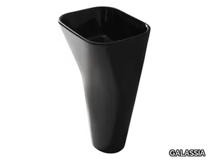 MONOLITH - Freestanding ceramic washbasin _ GALASSIA