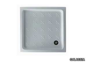 ALBATRO 75 - Built-in square shower tray _ GALASSIA