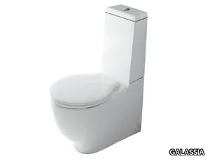 ERGO - Close coupled ceramic toilet _ GALASSIA