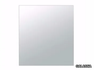 PLUS DESIGN 90 X 100 - Rectangular wall-mounted bathroom mirror _ GALASSIA