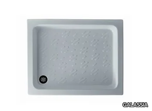 TEBE - Anti-slip rectangular shower tray _ GALASSIA