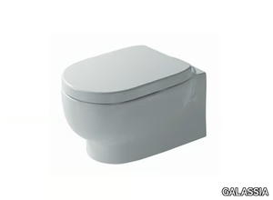 M2 55 - Wall-hung ceramic toilet _ GALASSIA