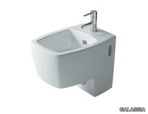 SA.02 - Semi wall-hung ceramic bidet _ GALASSIA