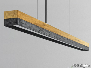 [C1o] BURNED WOOD - Oak and burned wood pendant lamp _ GANTlights