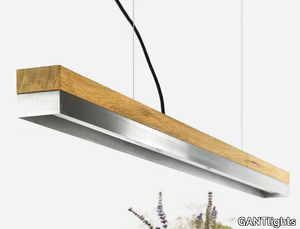 [C1o] STAINLESS STEEL - Dimmable LED Pendant Light (L 122cm) _ GANTlights