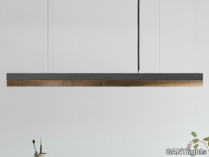 [C2] DARK WALNUT - Dimmable LED pendant light _ GANTlights