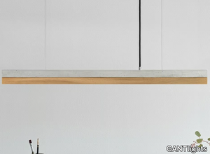 [C2] OAK - Dimmable LED pendant light (L 92cm) _ GANTlights