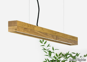 [C2o] OAK - Dimmable LED pendant light (L 92cm) _ GANTlights
