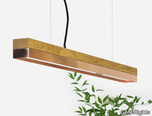 [C2o] COPPER - Dimmable LED pendant light (L 92cm) _ GANTlights