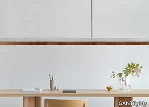 [C3] CORTEN STEEL - Dimmable LED Pendant Light (L 182cm) _ GANTlights