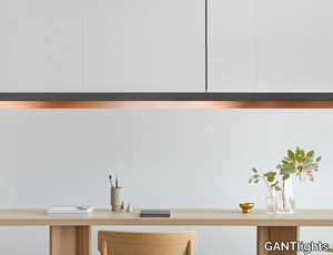 [C3] DARK COPPER - Dimmable LED Pendant Light (L 182cm) _ GANTlights